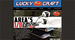 Desktop Screenshot of luckycraftlure.com