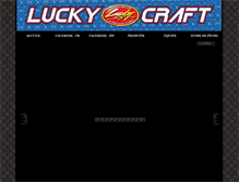 Tablet Screenshot of luckycraftlure.com